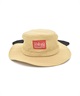 Manhattan Portage マンハッタンポーテージ キッズ ハット KIDS SUNSHADE HAT MP257(BLACK-54cm)