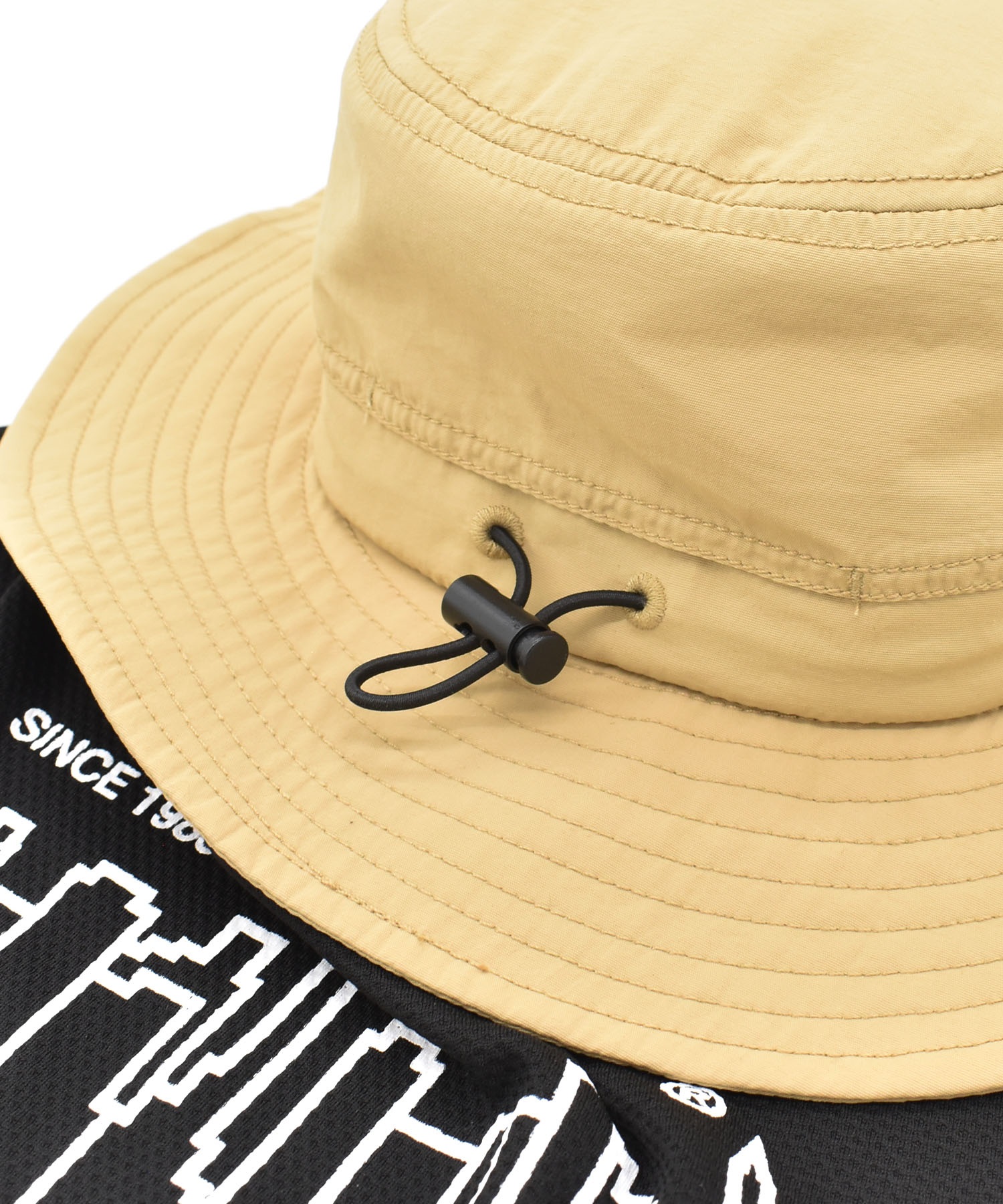 Manhattan Portage マンハッタンポーテージ キッズ ハット KIDS SUNSHADE HAT MP257(BLACK-54cm)