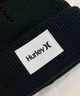 Hurley/ハーレー B HURLEY LABEL BEANIE キッズ ビーニー ニット帽 BHW2200001(BLK-FREE)