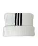 adidas アディダス キッズ ニットキャップ ビーニー キャットイヤー 猫耳 ロゴ リブ ニット 234011604(93BEG-FREE)