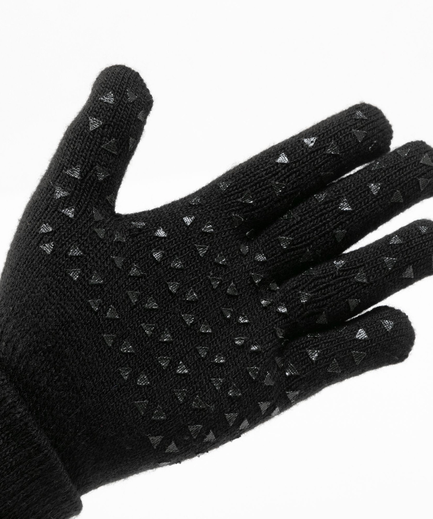 THE NORTH FACE/ザ・ノース・フェイス Kids’ Knit Glove ニットグローブ キッズ 手袋 ブラック NNJ62200 K(K-FREE)