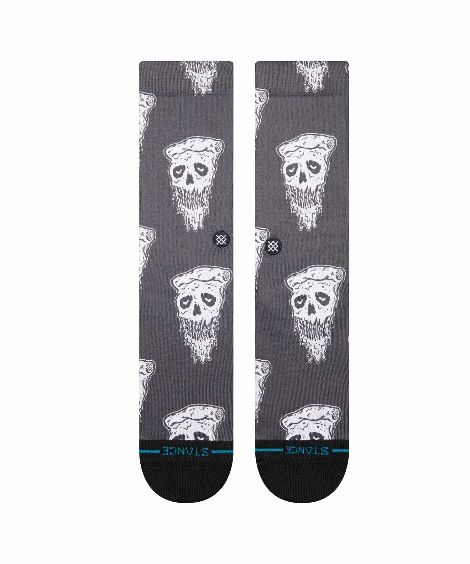 STANCE スタンス キッズ ジュニア ソックス 靴下 KIDS PIZZA FACE K556A24PIZ#BLK(BLACK-L)