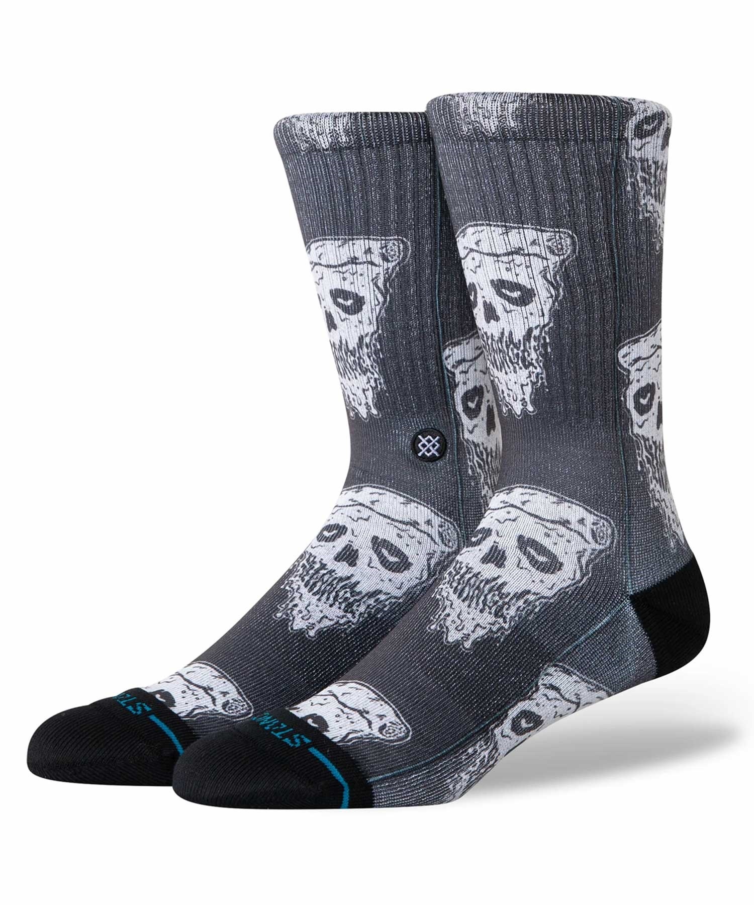 STANCE スタンス キッズ ジュニア ソックス 靴下 KIDS PIZZA FACE K556A24PIZ#BLK(BLACK-L)