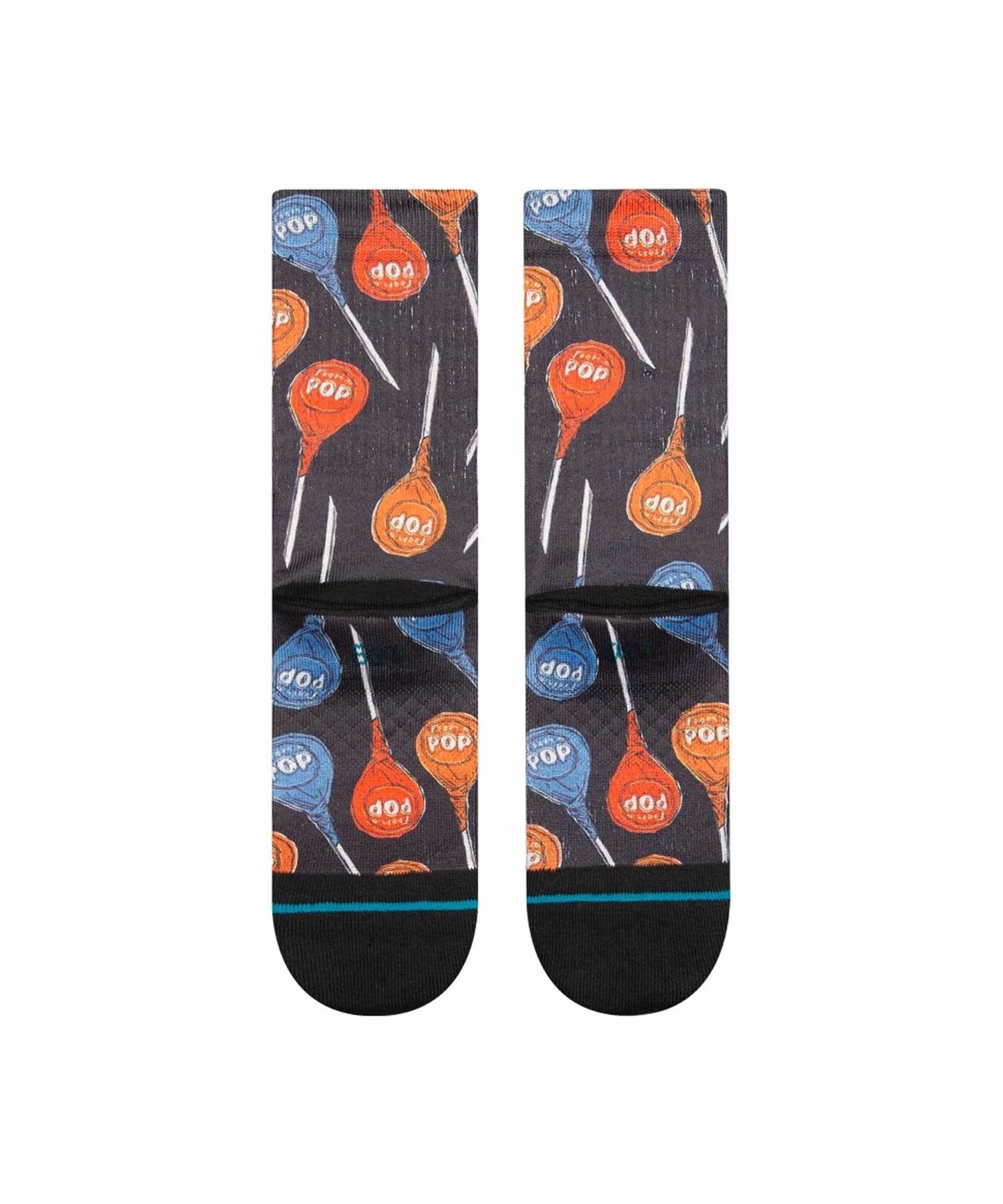 STANCE スタンス キッズ ジュニア 靴下 ソックス TOOTSIE POP KIDS K556A24TOO#BLK(BLACK-L)