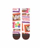 STANCE スタンス キッズ ジュニア ソックス 靴下 WONKA BARS KIDS K556A24WON#BRN(BROWN-L)