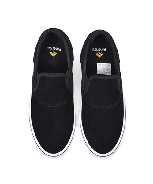 Emerica エメリカ WINO G6 SLIP-ON ワイノ スリップオン 63010024715 キッズ ジュニア シューズ スニーカー スリッポン JJ3 L9(BWG-19.0cm)