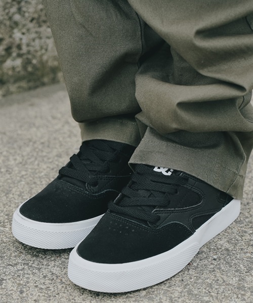 DC SHOE ディーシーシュー KS KALIS VULC DK224004 BLW キッズ ジュニア 靴 シューズ スニーカー 運動靴 17.0cm～24.0cm JJ3 G26(BLW-17.0cm)