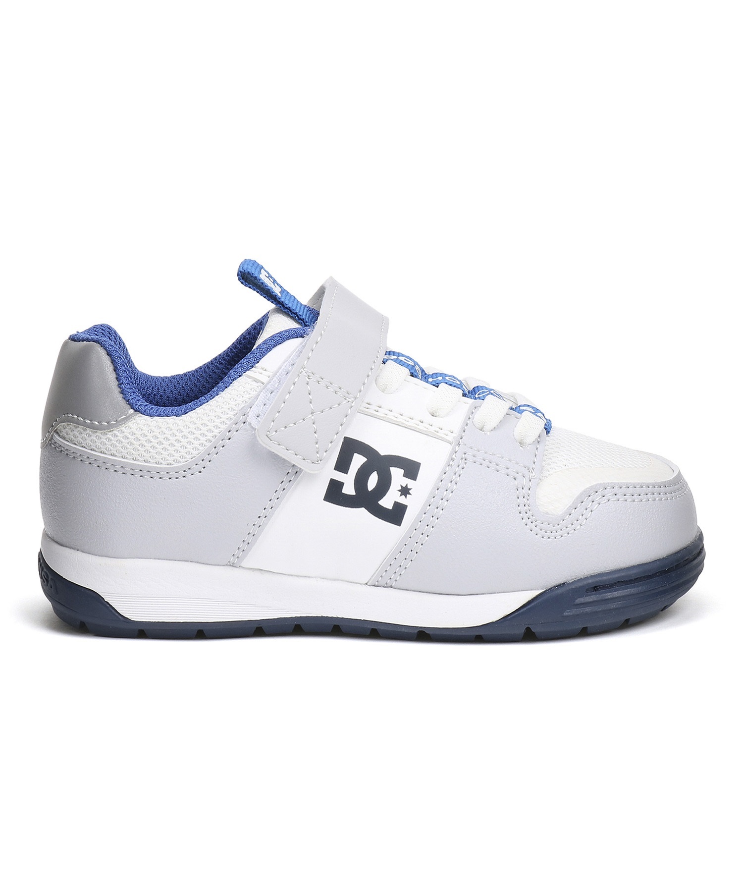 DC SHOE/ディーシー KS MEDALIST 4 キッズ スニーカー メダリスト ベルクロ ゴムひも DK236601 WBL(WBL-14.0cm)