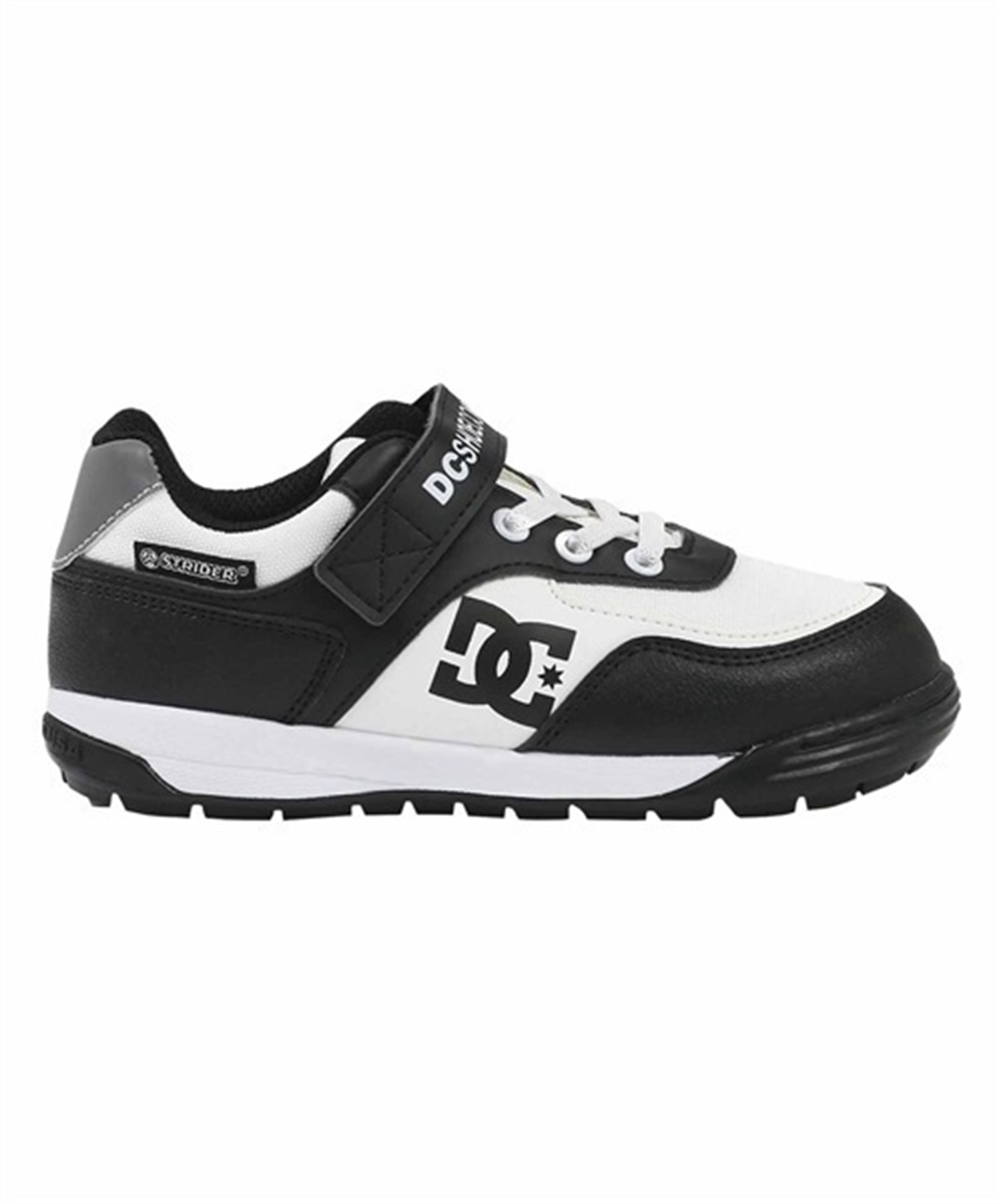 DC SHOE ディーシー MEDALIST 3 STRIDER DK232601 ジュニア 靴 シューズ スニーカー 運動靴 KK E25(WTBK-14.0cm)