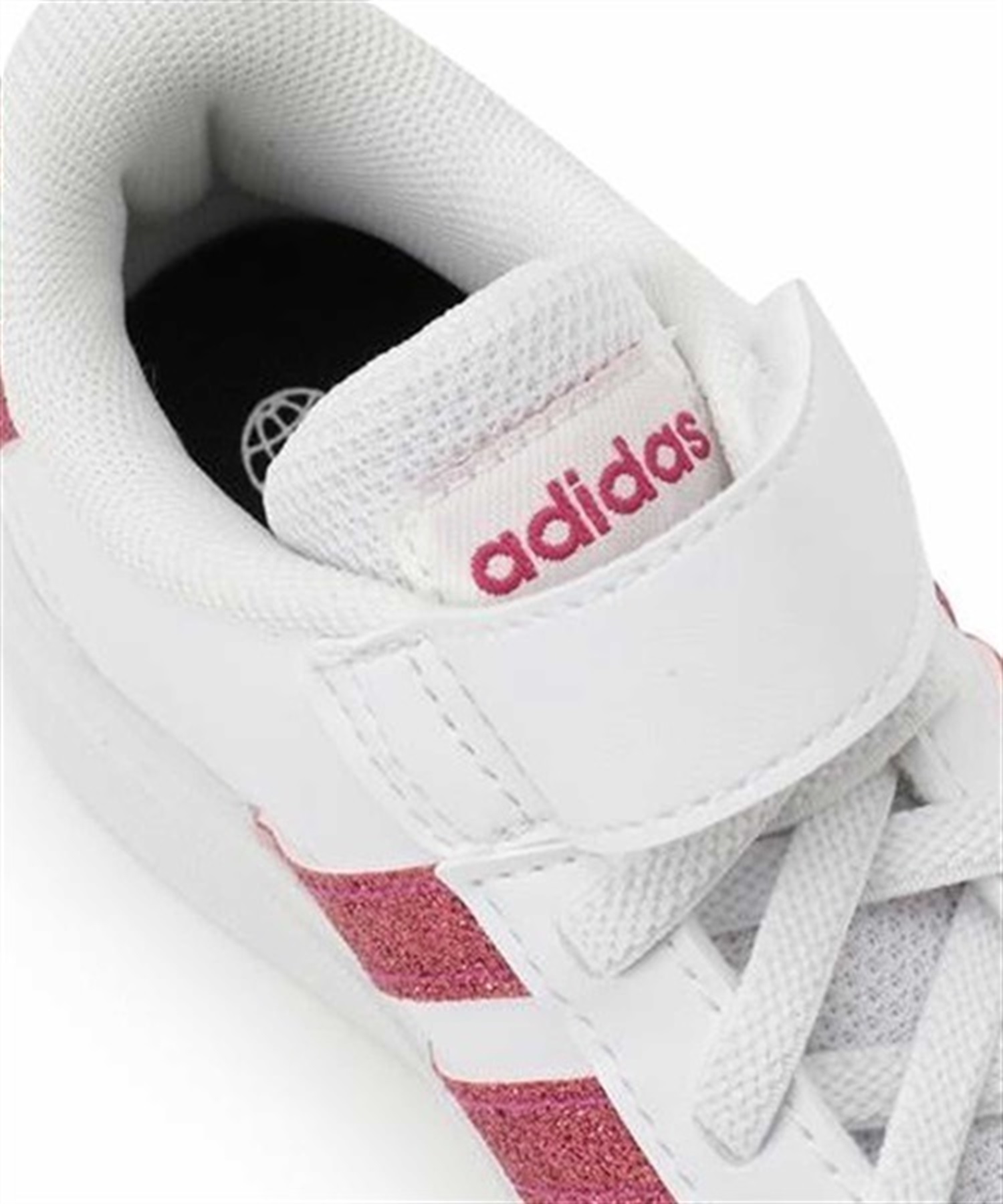 adidas アディダス キッズ スニーカー GRAND COURT 2.0 EL K GX7159 キッズ 17.0~24.0cm スニーカー JX3 L25(WTPK-17.0cm)