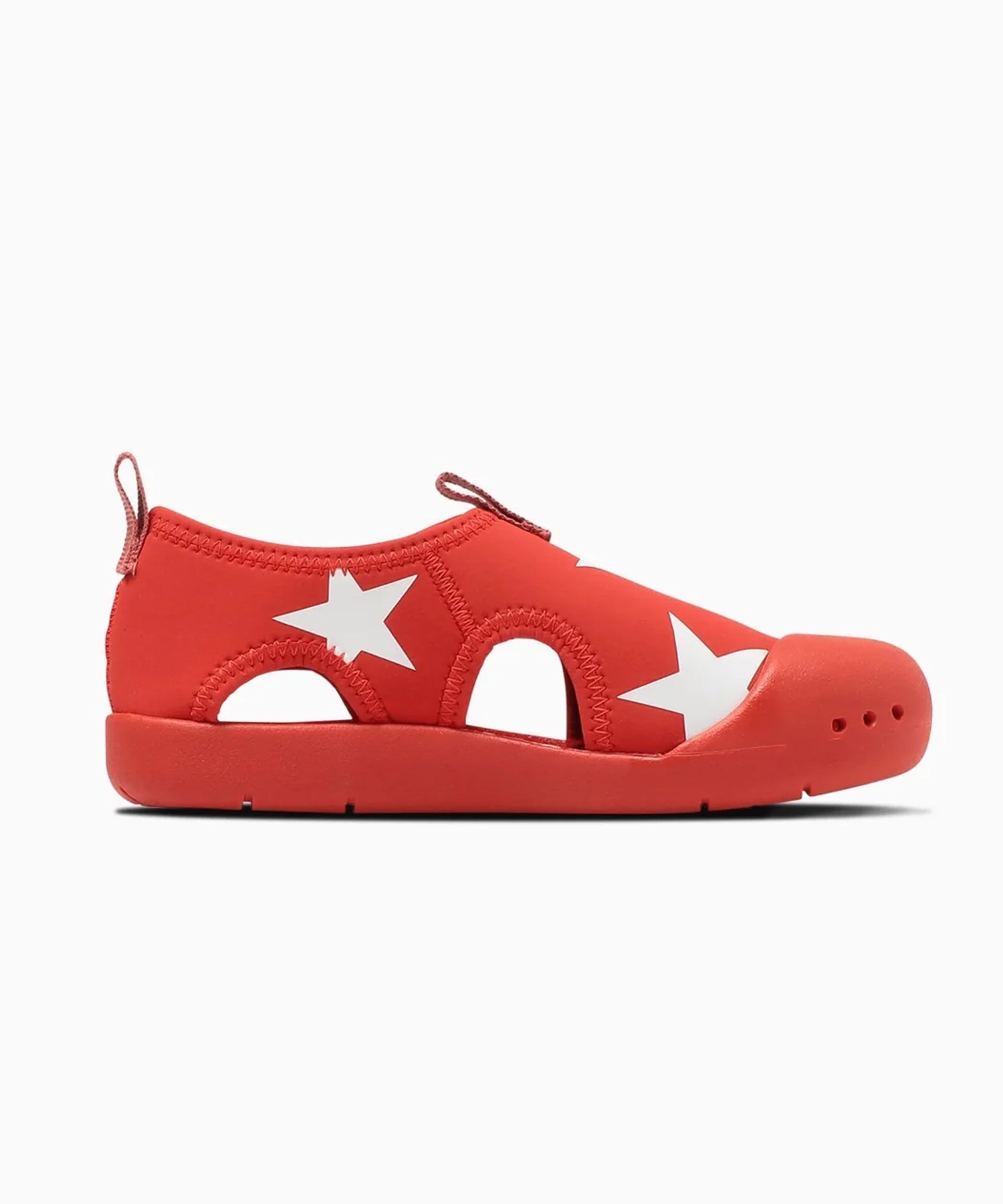 CONVERSE コンバース KID'S CVSTAR SANDAL キッズ サンダル シューズ 星 スター 37303000(RD/WT-13.0cm)