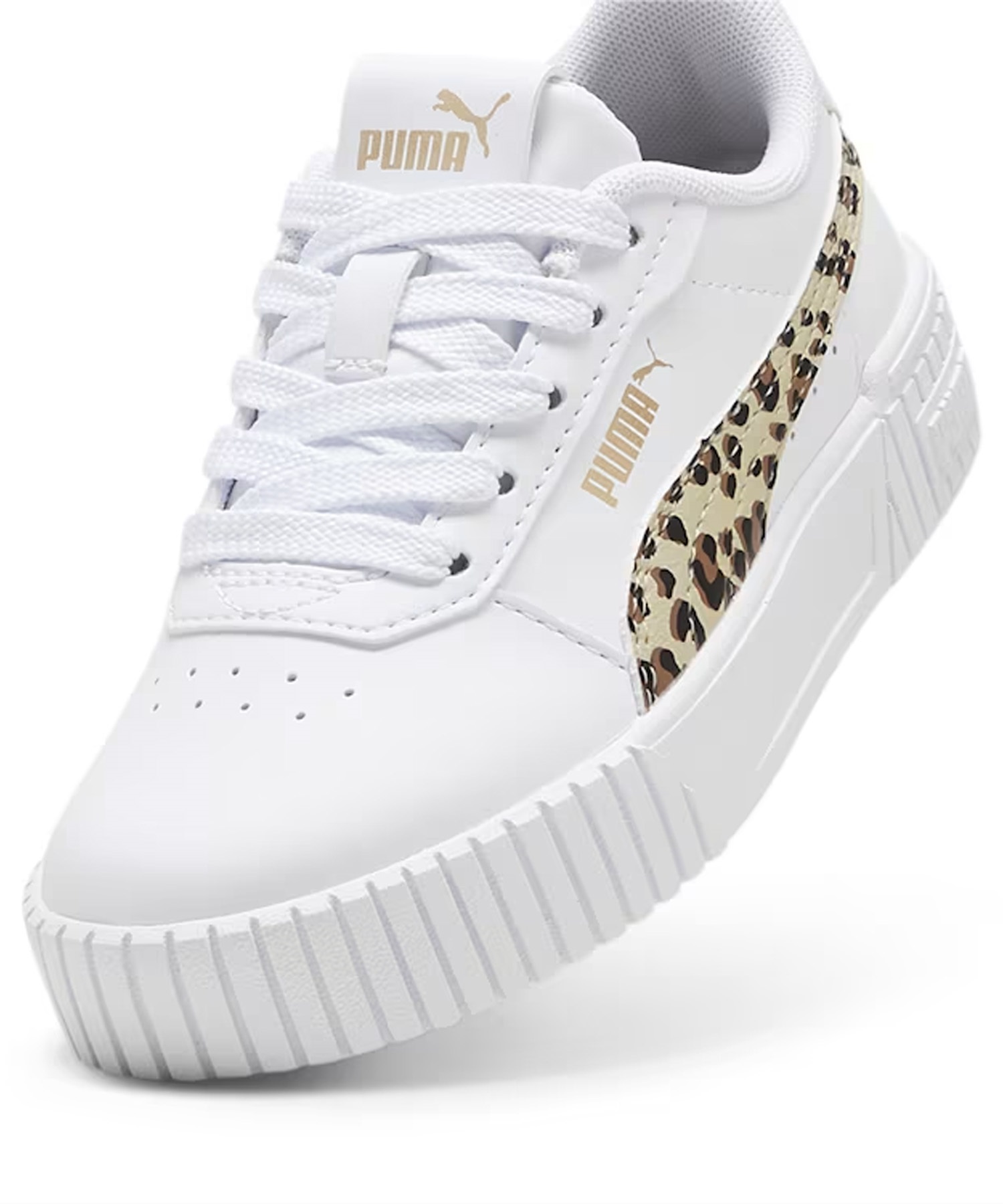 PUMA プーマ キッズ ガールズ プーマ キャリーナ 2.0 アニマル スニーカー シューズ 396987 02(02-17.0cm)