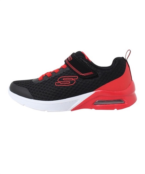 SKECHERS スケッチャーズ MICROSPEC MAX-GORVIX 403773L キッズ 靴 シューズ スニーカー 運動靴 JJ3 I15(BKRD-17.5cm)