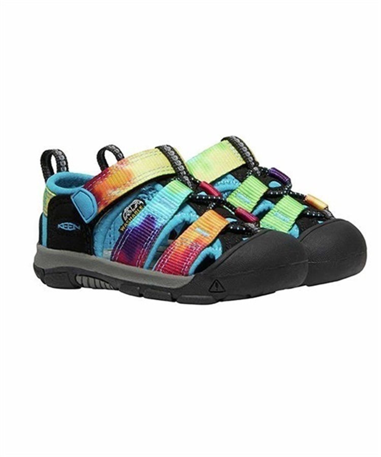 KEEN/キーン ニューポート エイチツー 1021495 キッズ シューズ サンダル(RainbowTieDye-12.5cm)