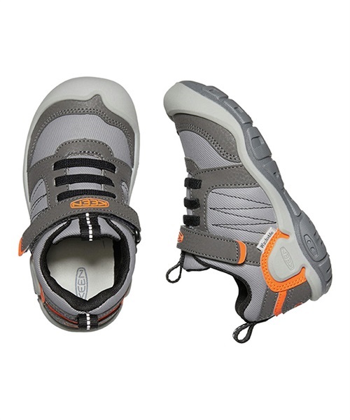 KEEN キーン KNOCH PEAK ノッチ ピーク 1025960 キッズ ジュニア シューズ スニーカー 15.0～19.5cm II3 J25(MagnetSafetyOrange-15.0cm)