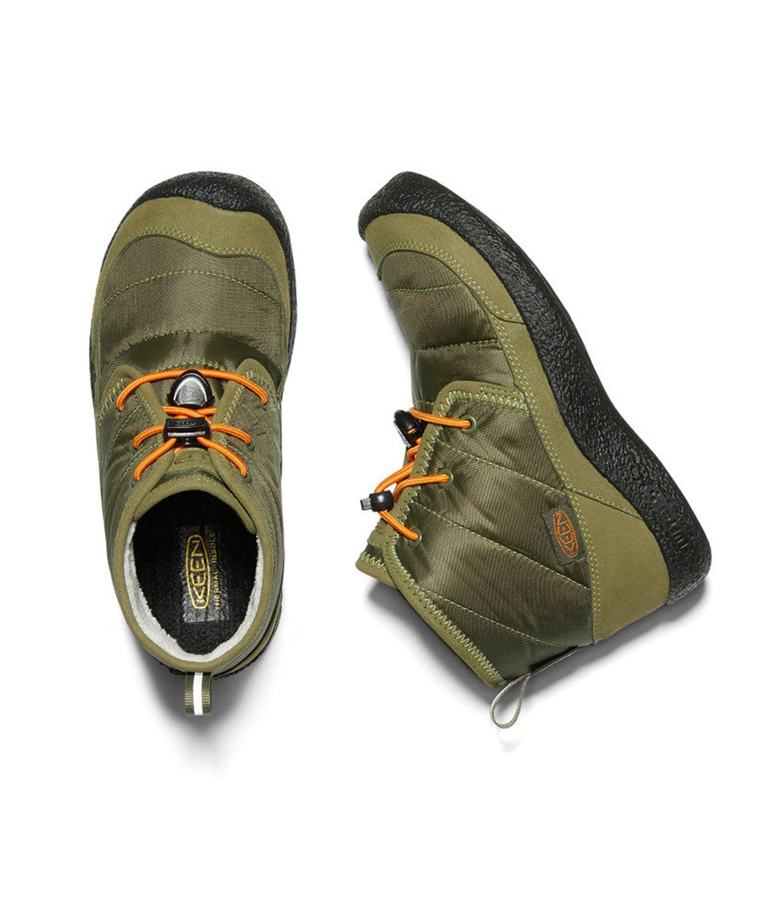 KEEN/キーン HOWSER II CHUKKA WP ハウザーツー キッズ ウインターブーツ 防水 防寒 ウォータープルーフ 1025514(CORO-20.0cm)