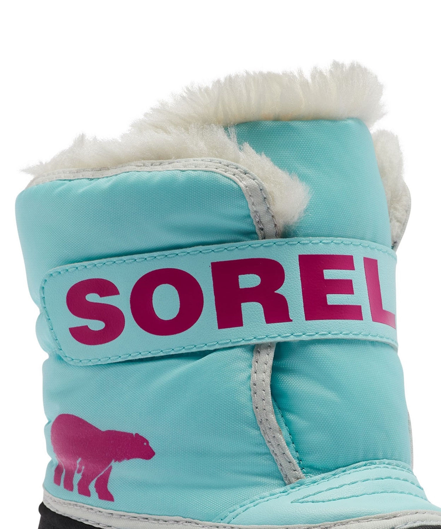 SOREL/ソレル チルドレンズ スノウ コマンダー キッズ ウィンターブーツ 防水 ライトブルー NC1960 428(428-15.0cm)