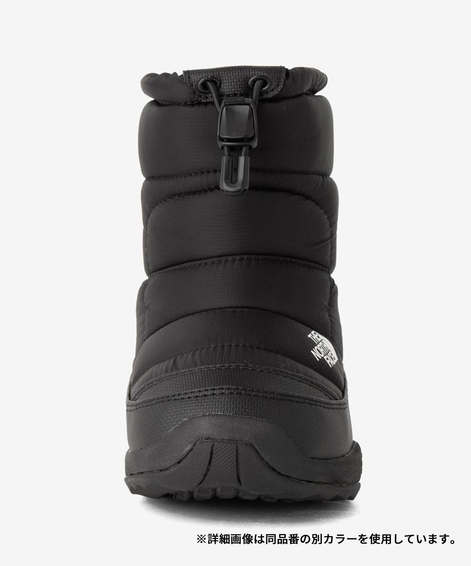 THE NORTH FACE/ザ・ノース・フェイス K Nuptse Bootie WP ヌプシ ブーティ ウォータープルーフ キッズ ウィンターブーツ 防水 ウールブラック NFJ52287 WK(WK-17.0cm)