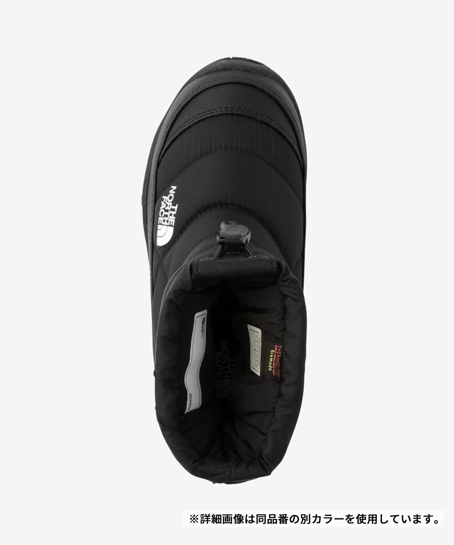 THE NORTH FACE/ザ・ノース・フェイス K Nuptse Bootie WP ヌプシ ブーティ ウォータープルーフ キッズ ウィンターブーツ 防水 ウールブラック NFJ52287 WK(WK-17.0cm)