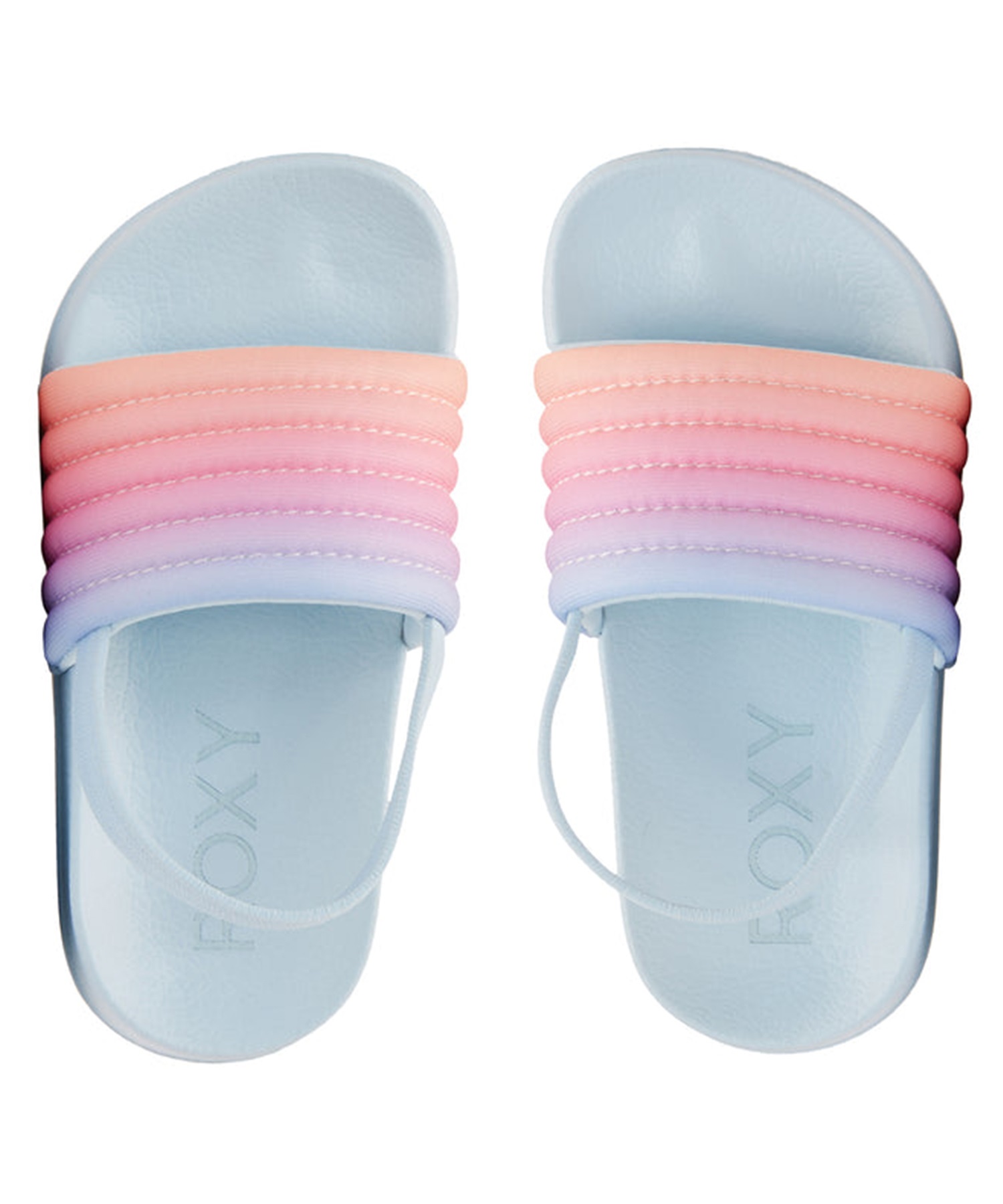 ROXY ロキシー シューズ サンダル キッズ TW SLIPPY RIBBED