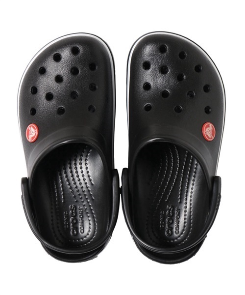 CROCS クロックス KIDS CROCBAND CLOG キッズ クロックバンド クロッグ 204537-001 キッズ ジュニア 靴 サンダル II1 A27(BLK-14.0cm)