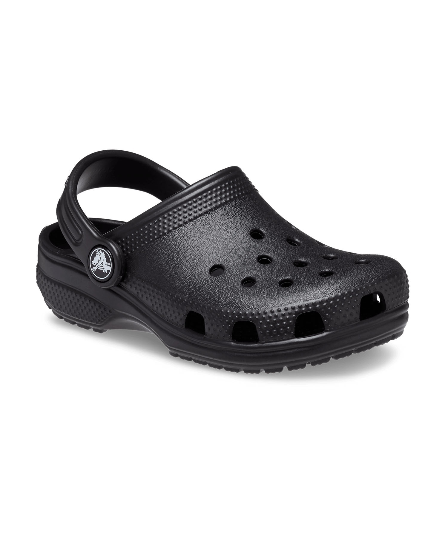 CROCS クロックス シューズ キッズ サンダル クロックス KIDS CLASSIC CLOG 206991-001(BK-18.0cm)