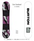 BURTON バートン スノーボード 板 キッズ Kids' Grom Snowboard 23599100960 23-24モデル(PurpleTeal-110cm)