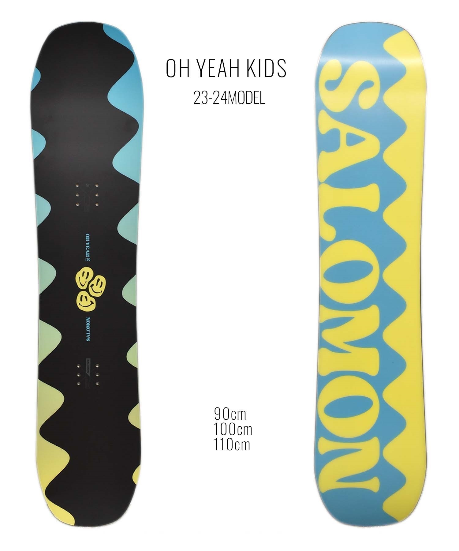 SALOMON サロモン スノーボード 板 キッズ OH YEAH KIDS 23-24モデル