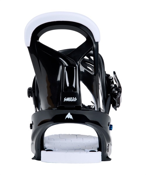 BURTON  スノーボード バインディング ビンディング キッズ Kids' Smalls Re:Flex Snowboard Bindings 23-24モデル(Black-L)