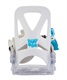 BURTON  スノーボード バインディング ビンディング キッズ Kids' Mini Grom Disc Snowboard Bindings 23-24モデル(White-S)