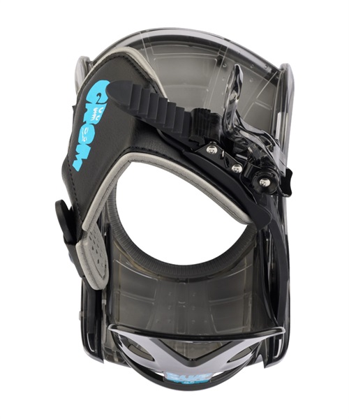 BURTON  スノーボード バインディング ビンディング キッズ Kids' Mini Grom Disc Snowboard Bindings 23-24モデル(Black-S)