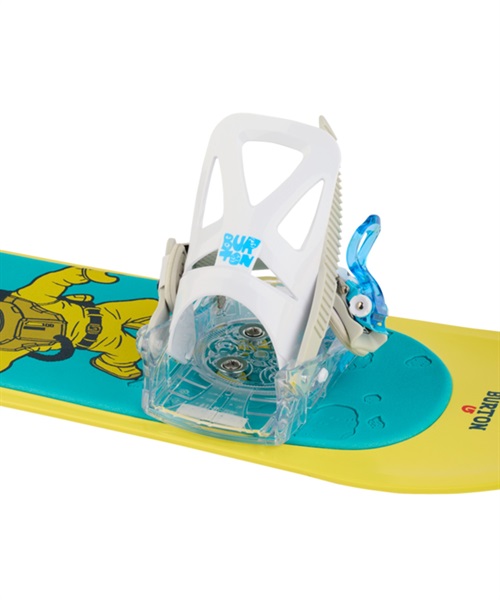 BURTON  スノーボード バインディング ビンディング キッズ Kids' Mini Grom Disc Snowboard Bindings 23-24モデル(Black-S)