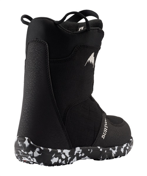 BURTON バートン スノーボード ブーツ キッズ Kids' Grom BOA Snowboard Boots 15089102001 23-24モデル(Black-17.5cm)