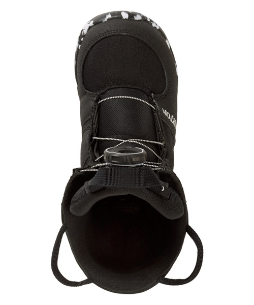 BURTON バートン スノーボード ブーツ キッズ Kids' Grom BOA Snowboard Boots 15089102001 23-24モデル(Black-17.5cm)