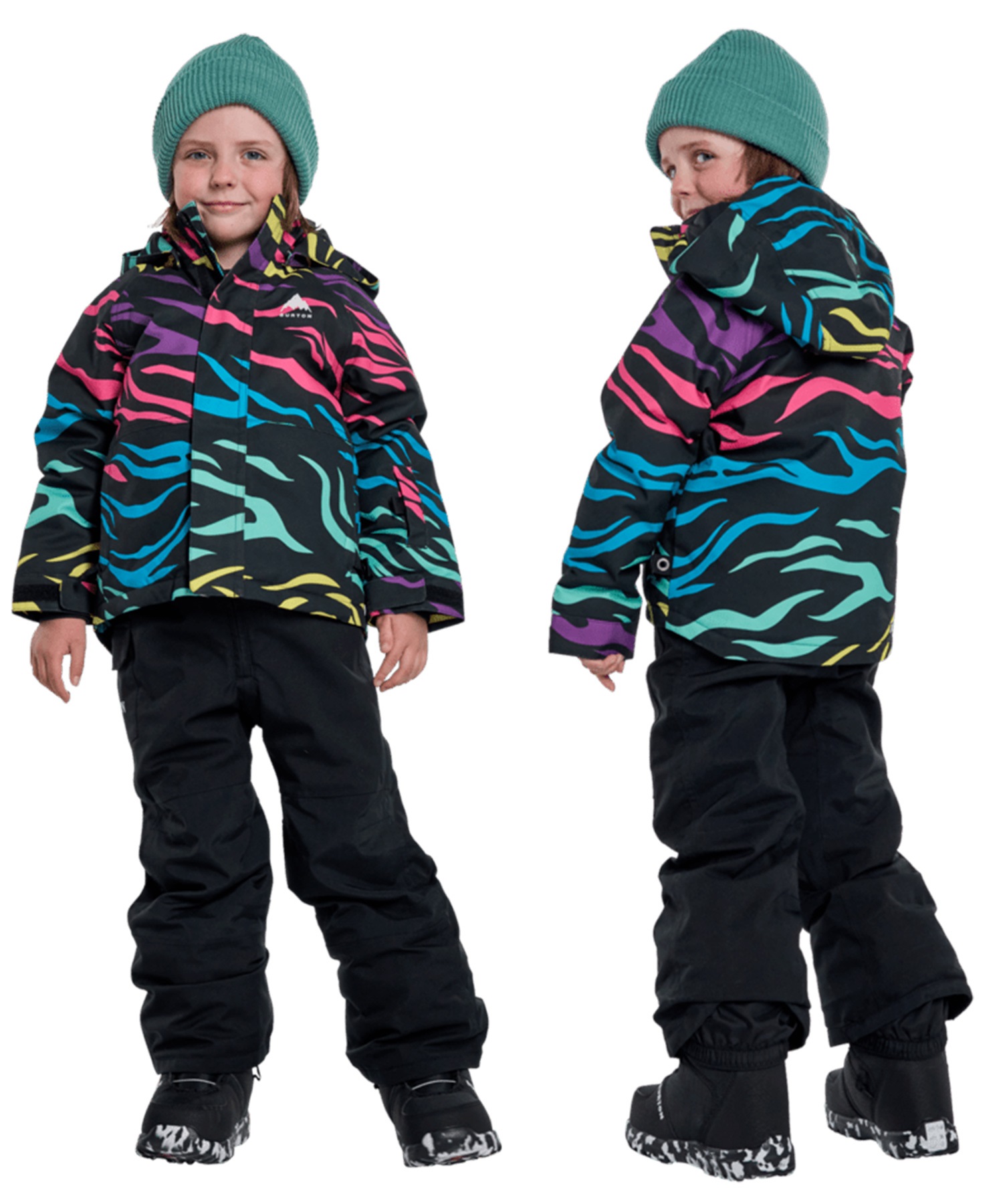 BURTON バートン スノーボード ウェア ジャケット キッズ Toddlers' Classic 2L Jacket 22172103 23-24モデル(Safari-4T)