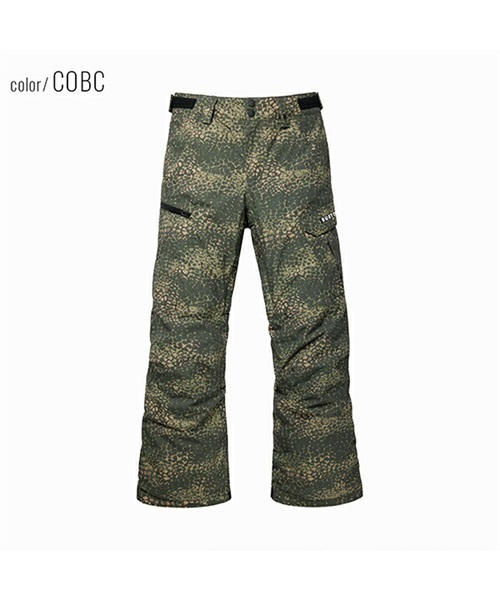 スノーボード ウェア パンツ キッズ BURTON バートン 115891 Boys Exile Cargo Pants 22-23モデル ムラサキスポーツ JJ K10(COBC-XS)