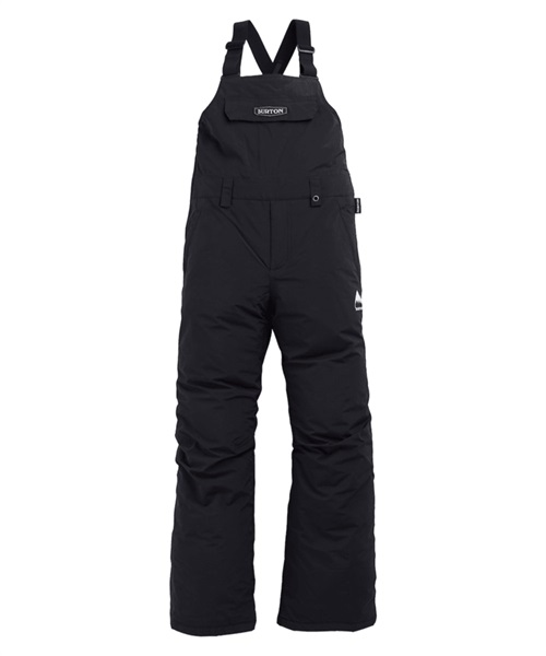 BURTON バートン スノーボード ウェア パンツ キッズ Kids' Skylar 2L Bib Pants 17150104001 23-24モデル(TrueBlack-S)