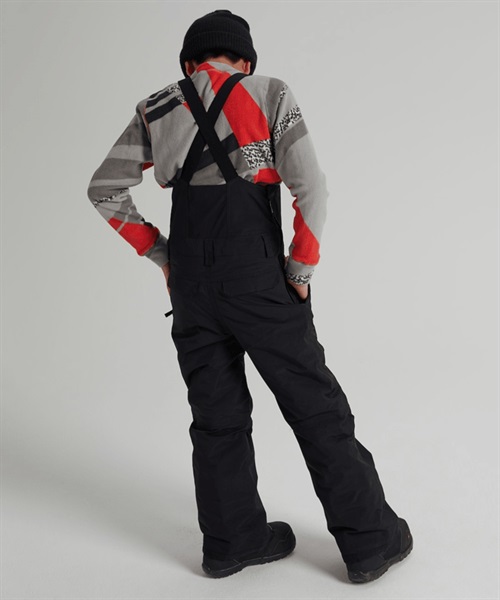 BURTON バートン スノーボード ウェア パンツ キッズ Kids' Skylar 2L Bib Pants 17150104001 23-24モデル(TrueBlack-S)