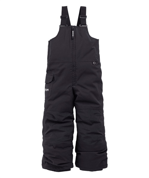 BURTON バートン スノーボード ウェア パンツ キッズ Toddlers' Maven 2L Bib Pants 1305210 23-24モデル(TrueBlack-4T)