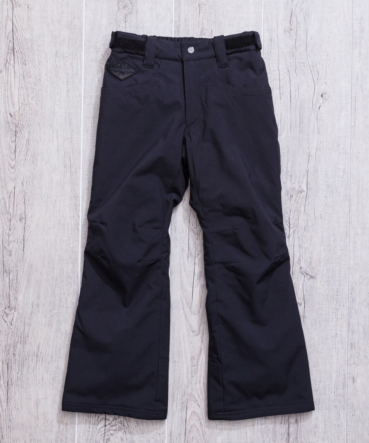 スノーボード ウェア パンツ キッズ RESEEDA レセーダ KID'S BASIC PANTS REP54401-2 23-24モデル ムラサキスポーツ KK I21(BLACK-140cm)