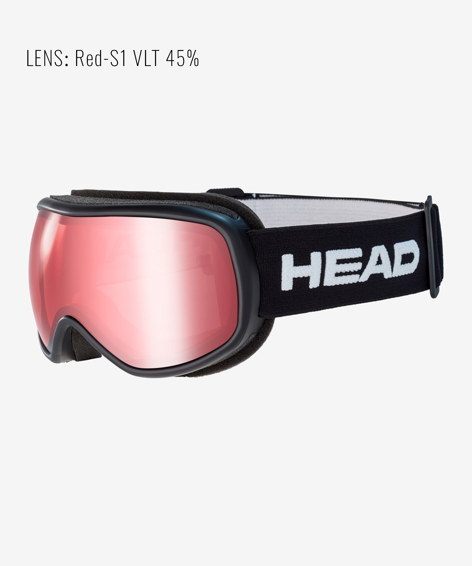スノーボード ゴーグル キッズ HEAD ヘッド NINJA 24-25モデル ムラサキスポーツ LL K23(RDBK-ONESIZE)