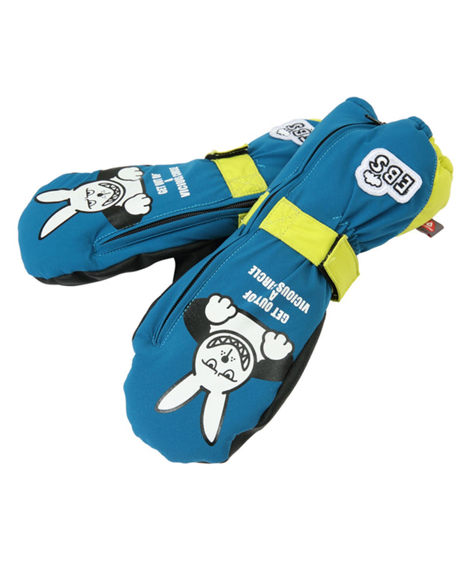 スノーボード グローブ キッズ eb's エビス CHILD MITT 23-24モデル ムラサキスポーツ KK J6(RABBIT-110cm)