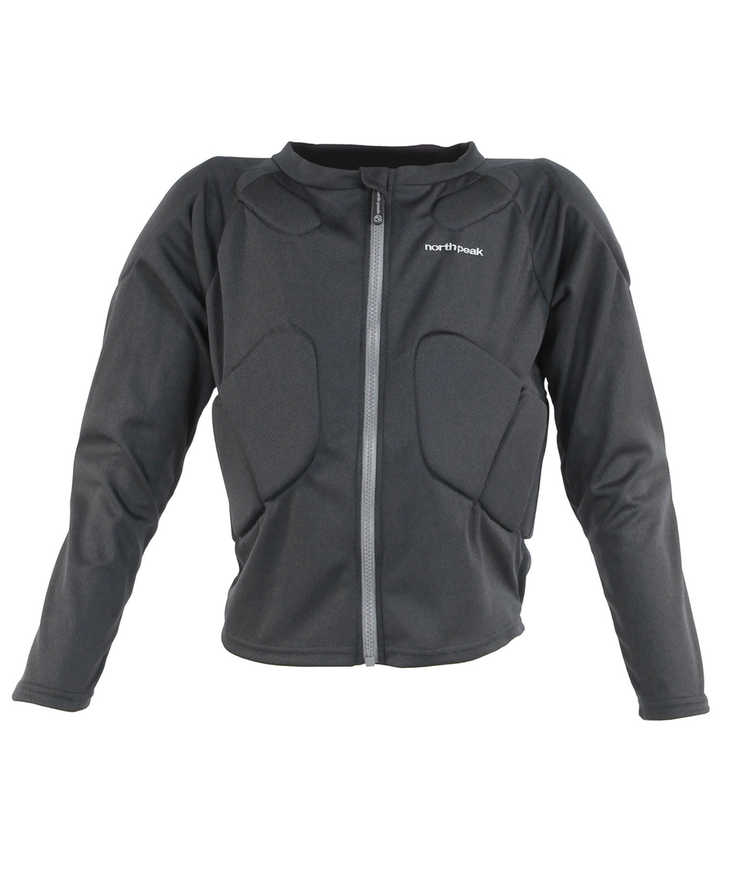スノーボード セーフティ プロテクター キッズ northpeak ノースピーク NP-1606 JUNIOR　BODY 　PROTECTOR ムラサキスポーツ 23-24モデル KX K9(BK-135cm)