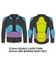 スノーボード セーフティ プロテクター キッズ northpeak ノースピーク NP-1606 JUNIOR　BODY 　PROTECTOR ムラサキスポーツ 23-24モデル KX K9(BK-135cm)