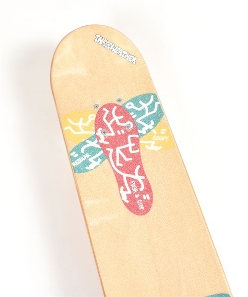 キッズ スケートボード コンプリートセット THREE WEATHER スリーウェザー icomplete アイコンプリート SBMR6915 7.0インチ KK D6(ONECOLOR-7.00inch)