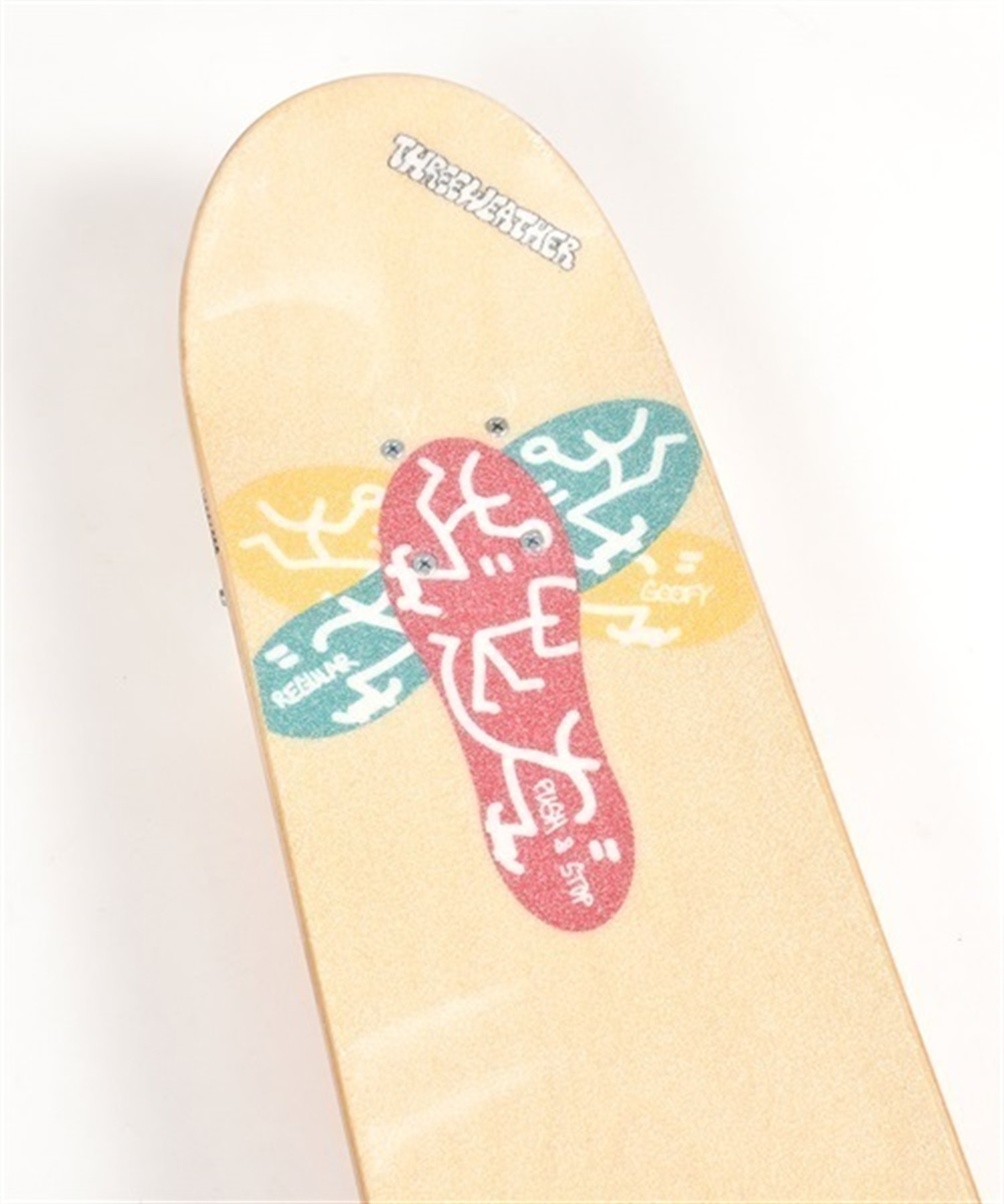 キッズ スケートボード コンプリートセット THREE WEATHER スリーウェザー i-complete アイコンプリート SBMR6916 7.4インチ KK D6(ONECOLOR-7.40inch)