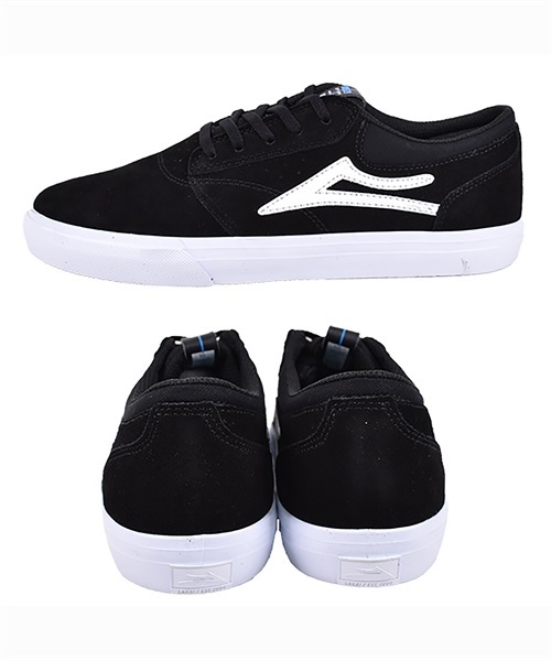 LAKAI ラカイ GRIFFIN グリフィン OSLKCLGRBKS BLACK メンズ シューズ バルカナイズソール ムラサキスポーツ KK1 C11(BLACK-26.0cm)