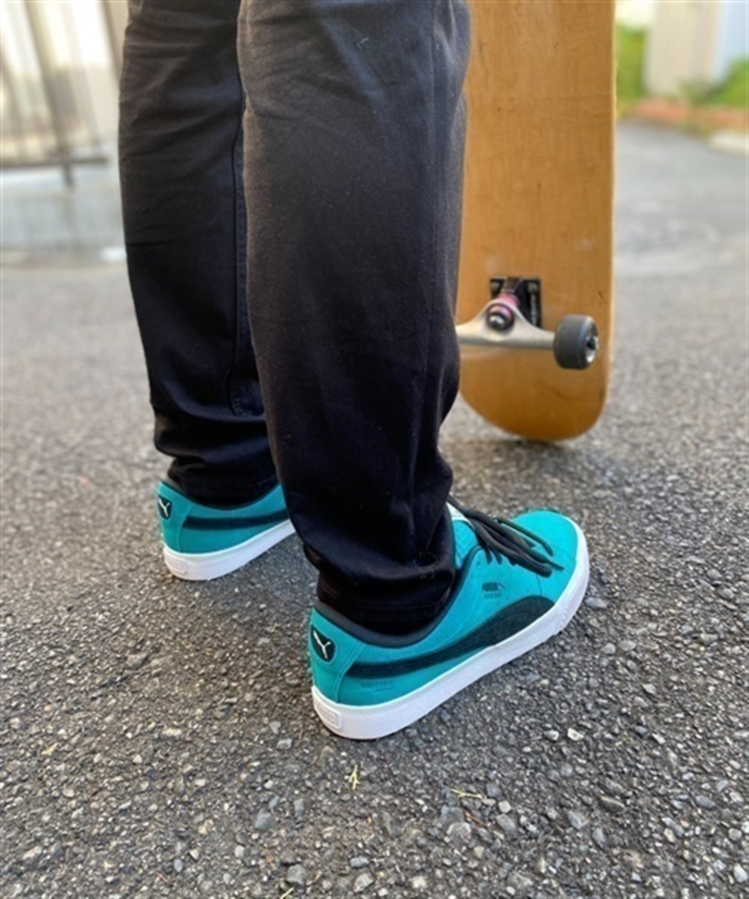 PUMA SKATEBOARDING プーマ スケートボーディング SUEDE SKATE NITRO スウェード スケート ニトロ 386082 シューズ スニーカー ユニセックス JX3 J17(02-22.0cm)