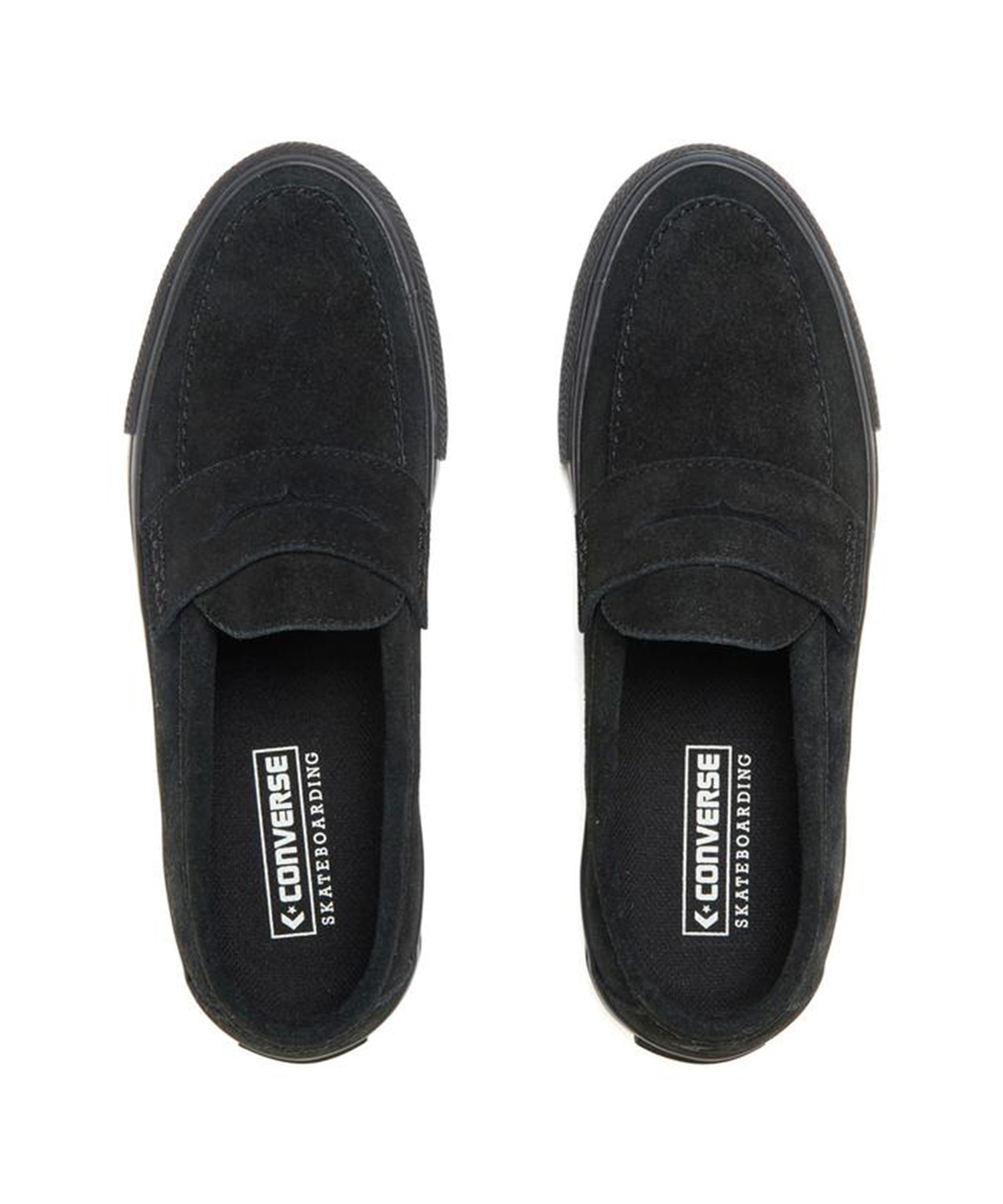 CONVERSE/コンバース  CS LOAFER SK SU ローファー スケート スエード メンズ スニーカー ローファー タイプ 34201570(BK/BK-26.0cm)