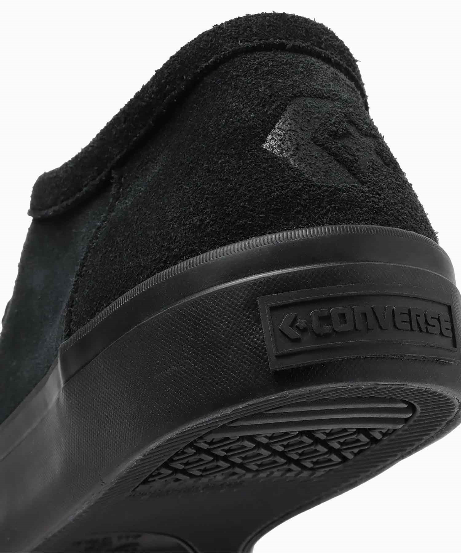 CONVERSE コンバース CS MOCCASIN SK OX モカシン メンズ レディース シューズ スニーカー スケートボード 34201741(BK/BK-23.0cm)